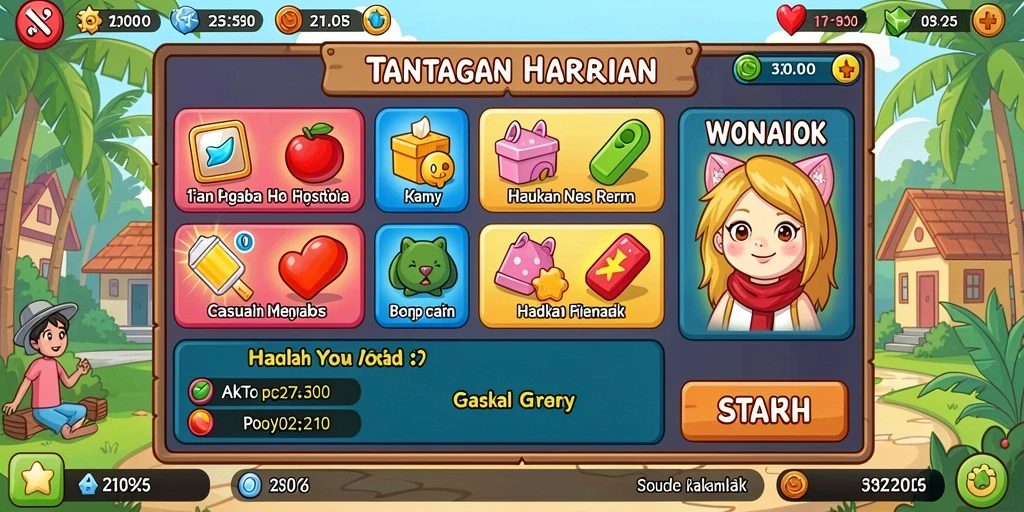 p200m - Misi menantang dengan berbagai level kesulitan.